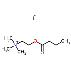 碘化丁酰基胆碱结构式