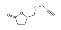 4,5-Dihydro-5-[(2-propynyloxy)methyl]-2(3H)-furanone structure