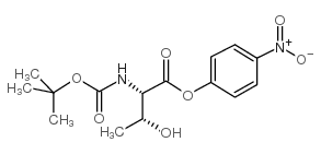 Boc-L-苏氨酸4-硝基苯酯结构式