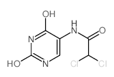 Acetamide,2,2-dichloro-N-(1,2,3,4-tetrahydro-2,4-dioxo-5-pyrimidinyl)-结构式
