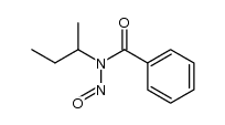 N-sec-butyl-N-nitroso-benzamide结构式