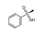 (S)-S-甲基-S-苯亚磺酰亚胺结构式