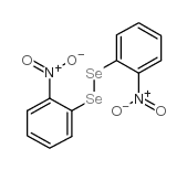 双(2-硝基苯)二硒结构式