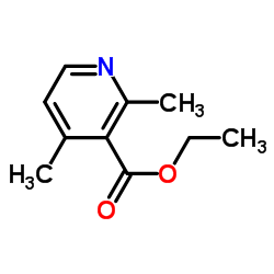 Ethyl 2,4-dimethylnicotinate Structure