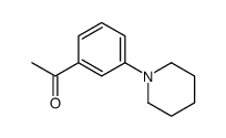 1-(3-piperidin-1-ylphenyl)ethanone Structure