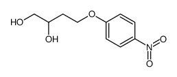 4-(4-nitrophenoxy)butane-1,2-diol结构式