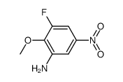 3-fluoro-2-methoxy-5-nitro-aniline Structure