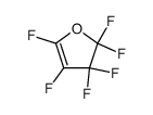 perfluoro-2,3-dihydrofuran结构式