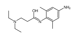 N-(4-amino-2,6-dimethylphenyl)-3-(diethylamino)propanamide结构式