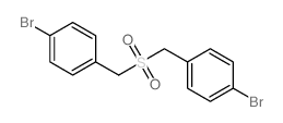 Benzene,1,1'-[sulfonylbis(methylene)]bis[4-bromo- Structure