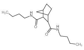 N,N-dibutylnorbornane-2,3-dicarboxamide Structure