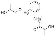 Lactoxymercuriphenyl ammonium lactate Structure