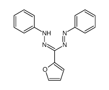 3-[2]Furyl-1,5-diphenyl-formazan结构式