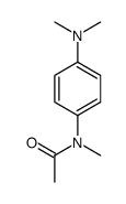 N-[4-(dimethylamino)phenyl]-N-methylacetamide结构式