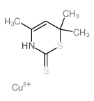 4,6,6-trimethyl-3H-1,3-thiazine-2-thione Structure