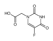 5-fluorouracil-1-acetic acid Structure