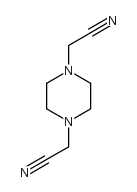 (4-氰基甲基-哌嗪-1-基)-乙腈结构式