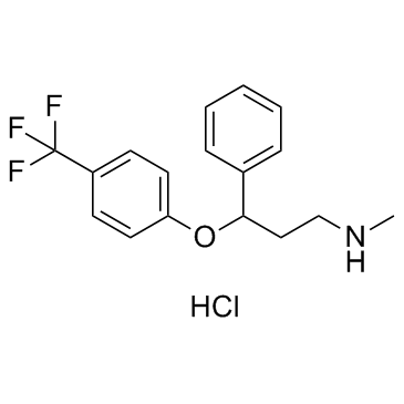 盐酸氟西汀结构式