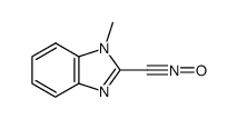 1H-Benzimidazole-2-carbonitrile,1-methyl-,N-oxide(9CI) Structure