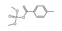 dimethyl 1-(p-tolyl)vinyl phosphate Structure