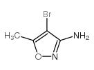 4-溴-5-甲基异恶唑-3-胺结构式