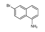 6-溴-1-萘胺结构式