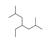 4-ethyl-2,6-dimethylheptane结构式