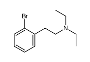 2-(2-bromophenyl)-N,N-diethylethanamine Structure