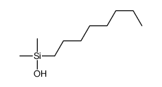 hydroxy-dimethyl-octylsilane结构式