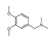 α-dimethylamino-3,4-dimethoxytoluene结构式