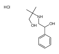 2-[(2-hydroxy-2-phenylethyl)amino]-2-methylpropan-1-ol,hydrochloride Structure