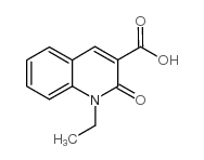 1-乙基-2-氧代喹啉-3-羧酸结构式
