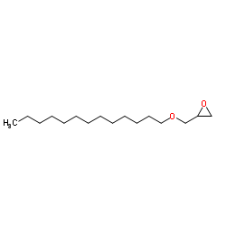 ((Tridecyloxy)methyl)oxirane Structure