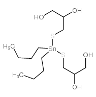 二丁锡双(1-硫甘油)结构式