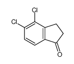 4,5-二氯-1-茚酮结构式