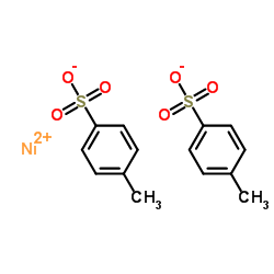 Nickel(2+) bis(4-methylbenzenesulfonate) Structure