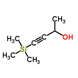 4-Trimethylsilyl-3-butyn-2-ol structure
