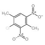 Benzene,2-chloro-1,4-dimethyl-3,5-dinitro- structure