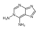 1H-Purin-1-amine,6,7-dihydro-6-imino-(9CI)结构式