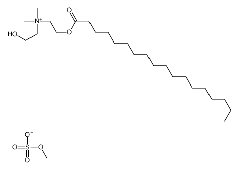 2-hydroxyethyl-dimethyl-(2-octadecanoyloxyethyl)azanium,methyl sulfate结构式