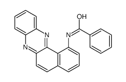 N-benzo[a]phenazin-1-ylbenzamide结构式