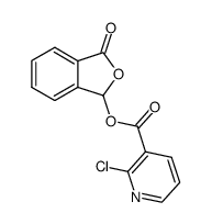 2-cloronicotino de ftalidilo结构式