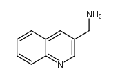 喹啉-3-甲胺结构式