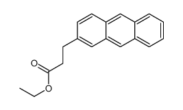 ethyl 3-anthracen-2-ylpropanoate结构式