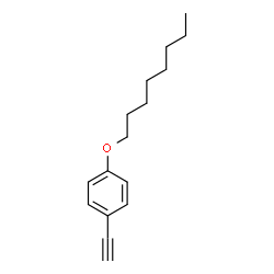 1-OCTYLOXY-4-ETHYNYL-BENZENE Structure