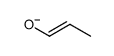(E)-propionaldehyde enolate结构式