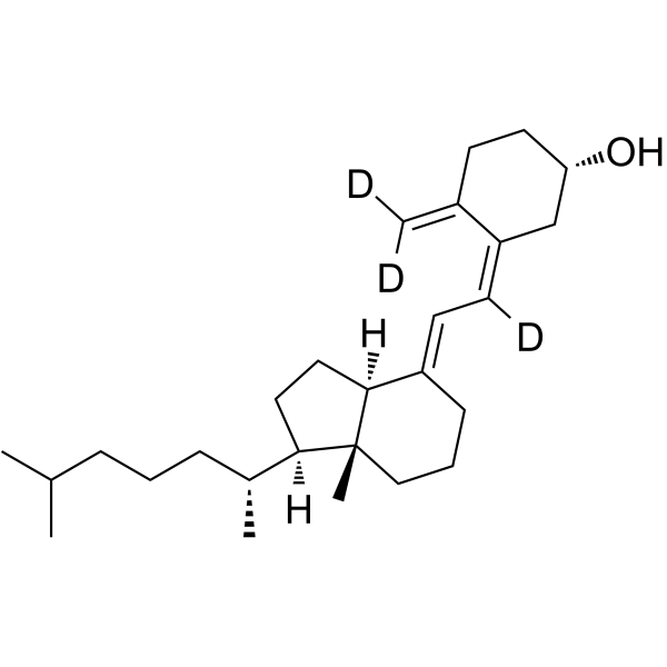 vitamin D3-d3 Structure