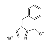 sodium (1-benzyl-1H-imidazol-2-yl)methanethiolate Structure