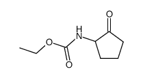 ethyl (2-oxocyclopentyl)carbamate Structure