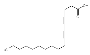 4,6-十七二炔酸结构式